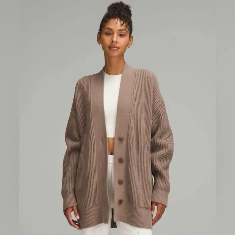 NWOT Lululemon Knit Button-Front Cardigan